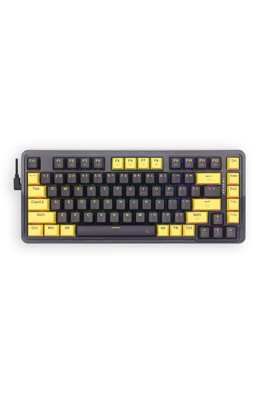 Redragon K649PY RGB Elf Black 75% Gasket Mechanical Keyboard