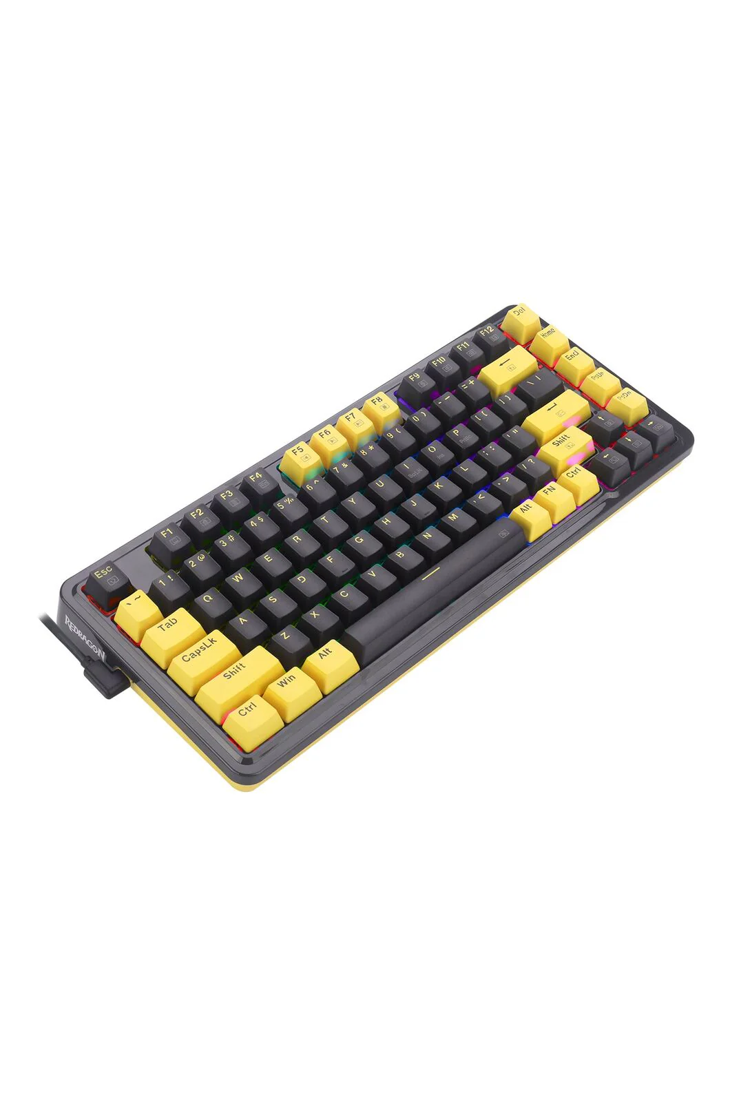 Redragon K649PY RGB Elf Black 75% Gasket Mechanical Keyboard - Image 5