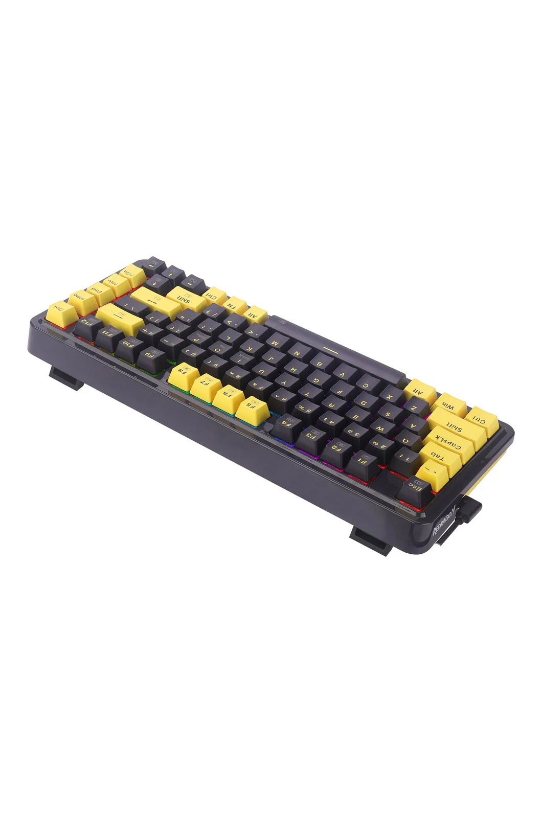 Redragon K649PY RGB Elf Black 75% Gasket Mechanical Keyboard - Image 7