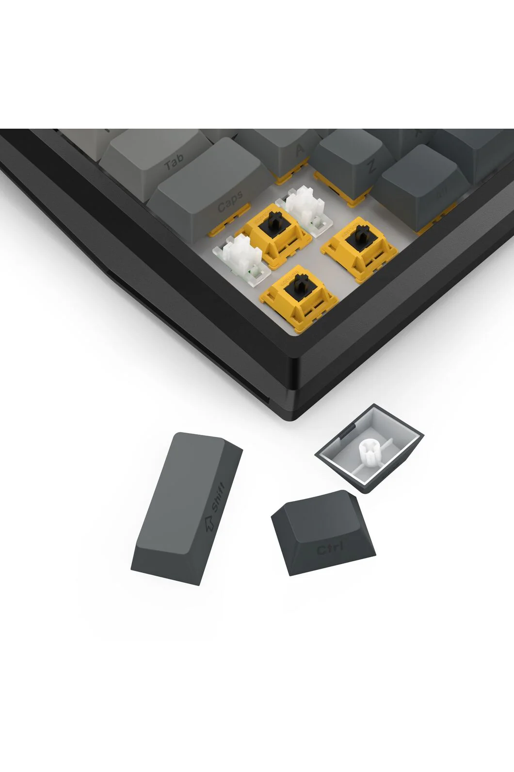 Redragon K687GG RGB Pro Freyja Grey Aluminum Gasket Mechanical Keyboard - Image 8
