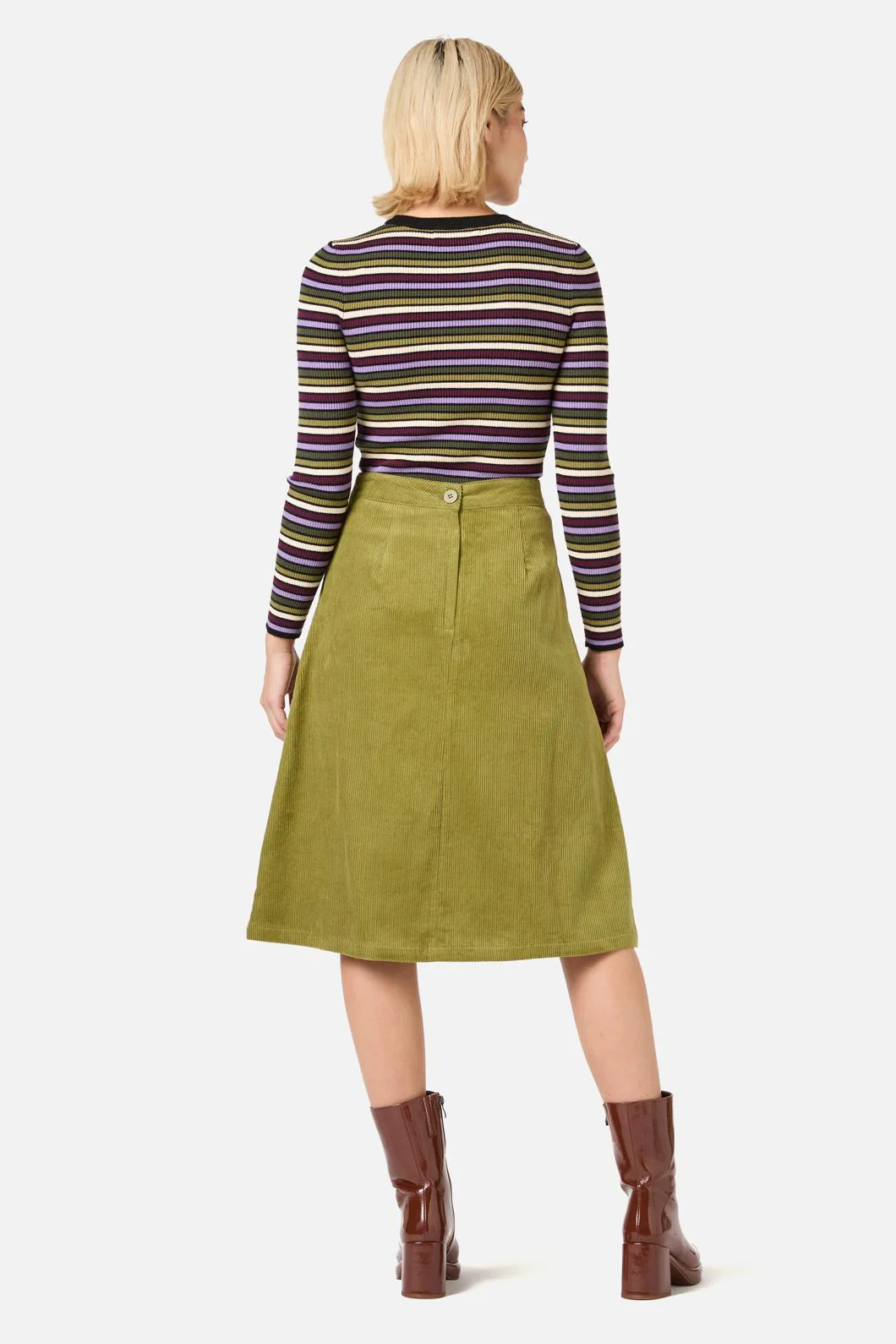 Remy Cord Skirt - Image 5
