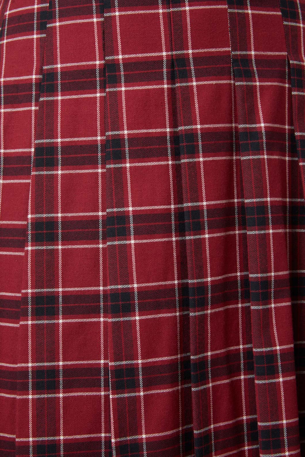 Revenge Tartan Pleated Skirt - Image 5