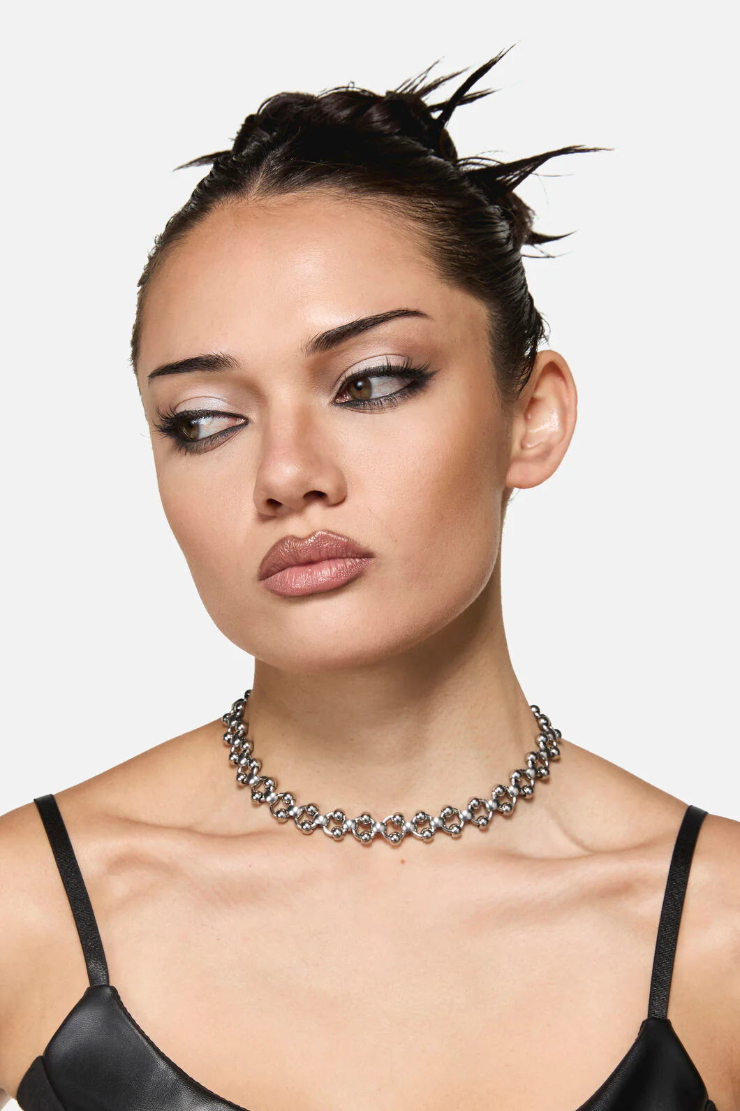 Ring & Ball Necklace