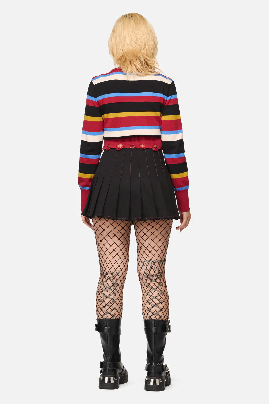 Riot Goth Pleated Skort - Image 5