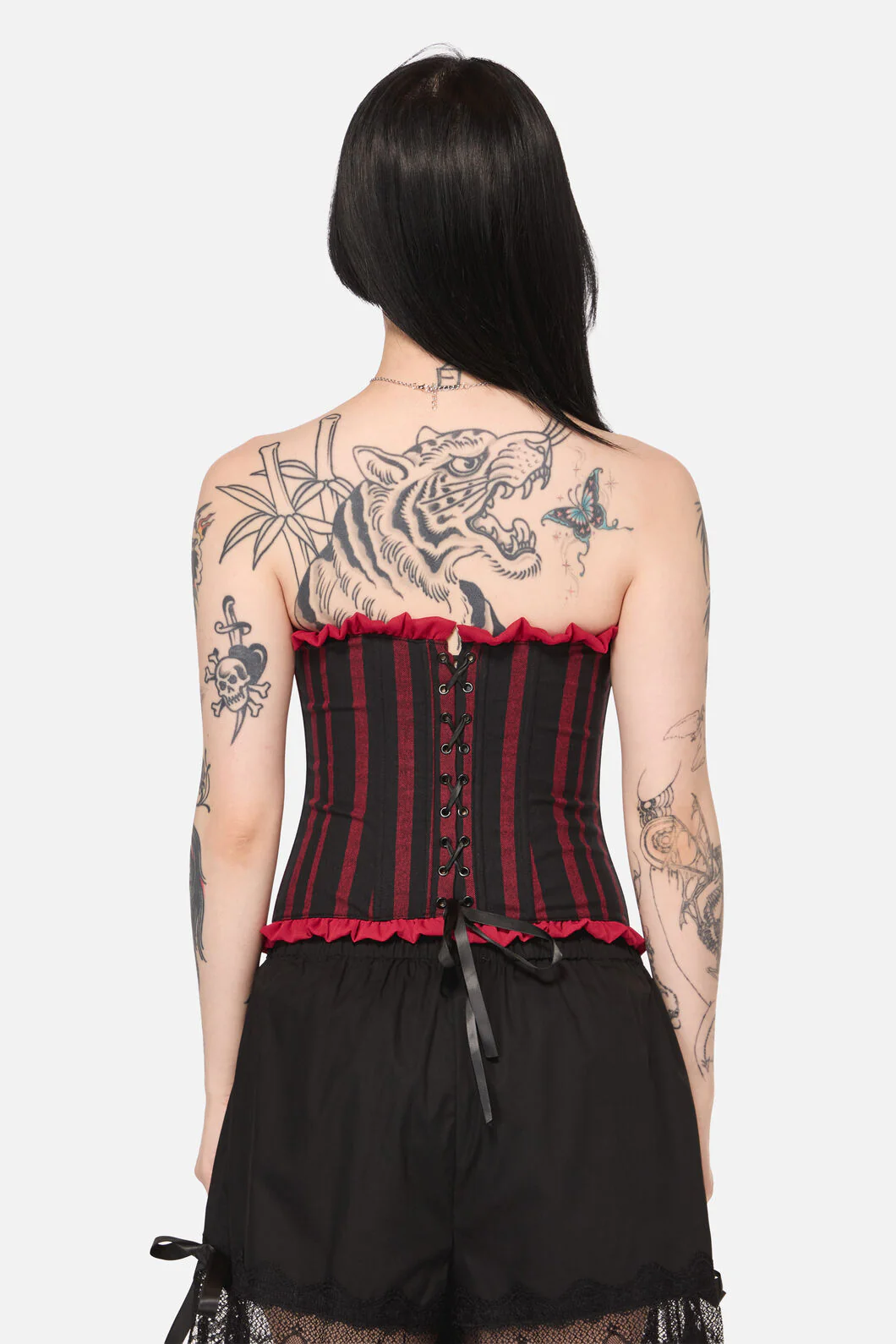 Ritualistic Goth Corset Top - Image 6