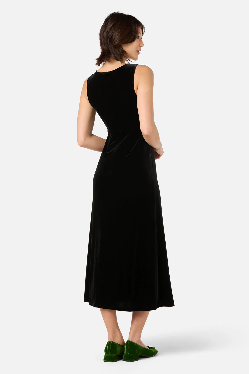 Roxy Velvet Midi Dress - Image 3