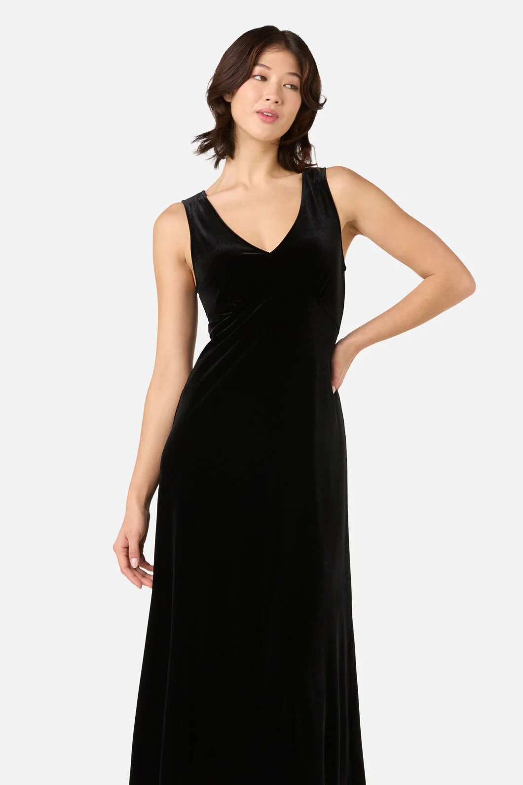 Roxy Velvet Midi Dress - Image 4