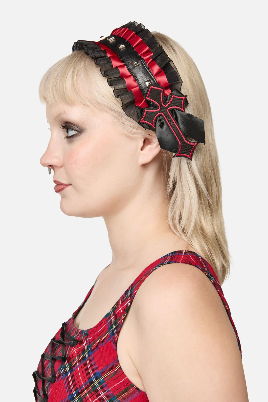 Ruffle Edge Tie Up Headband - Image 5