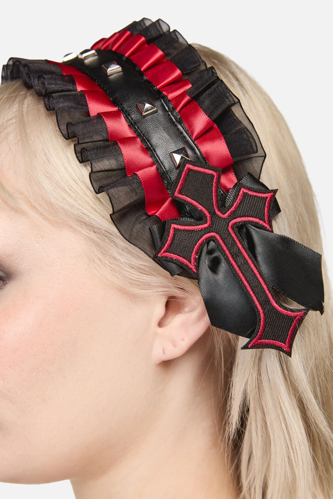 Ruffle Edge Tie Up Headband - Image 6