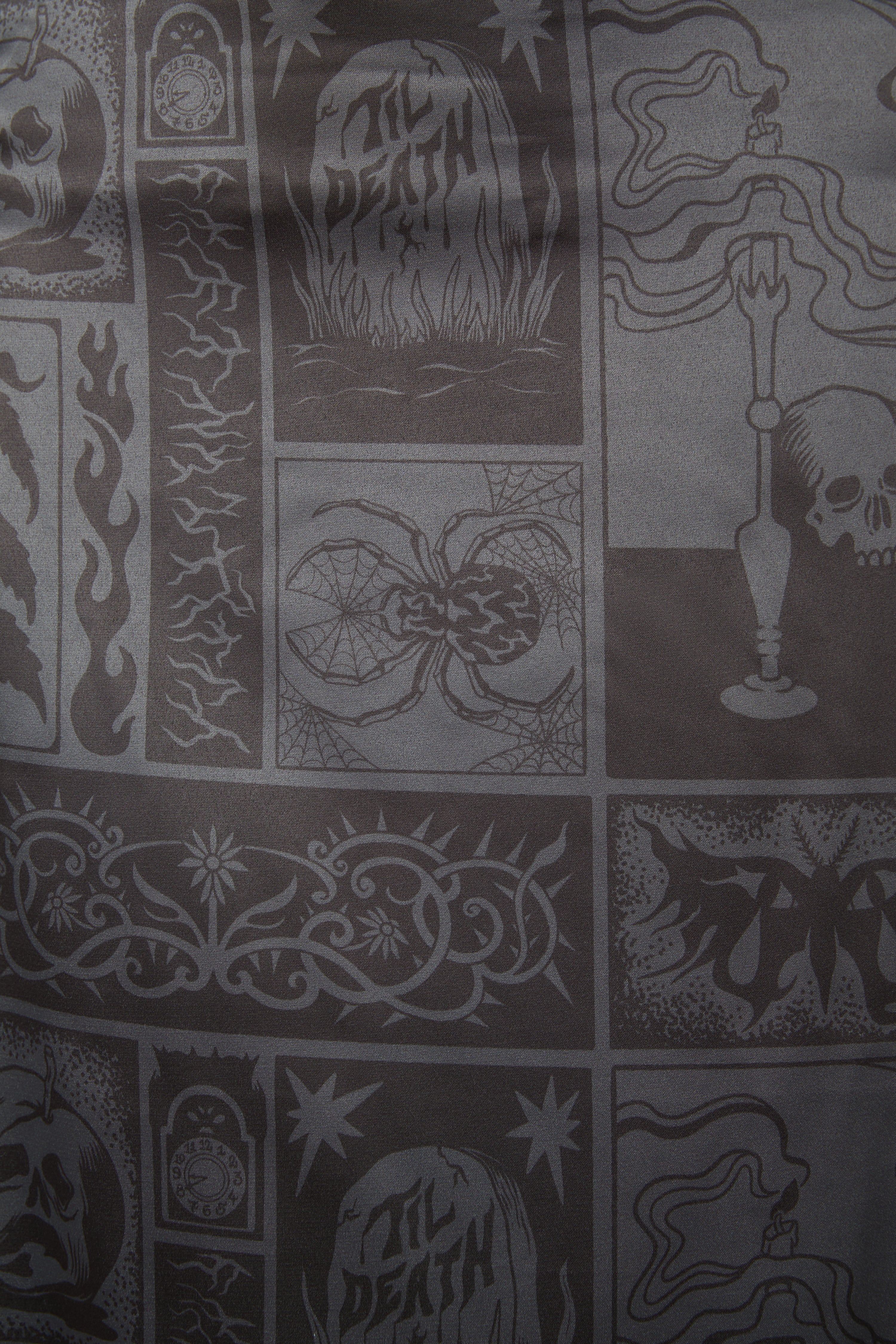 Ruined Mansion Satin Brocade Skirt - Image 6