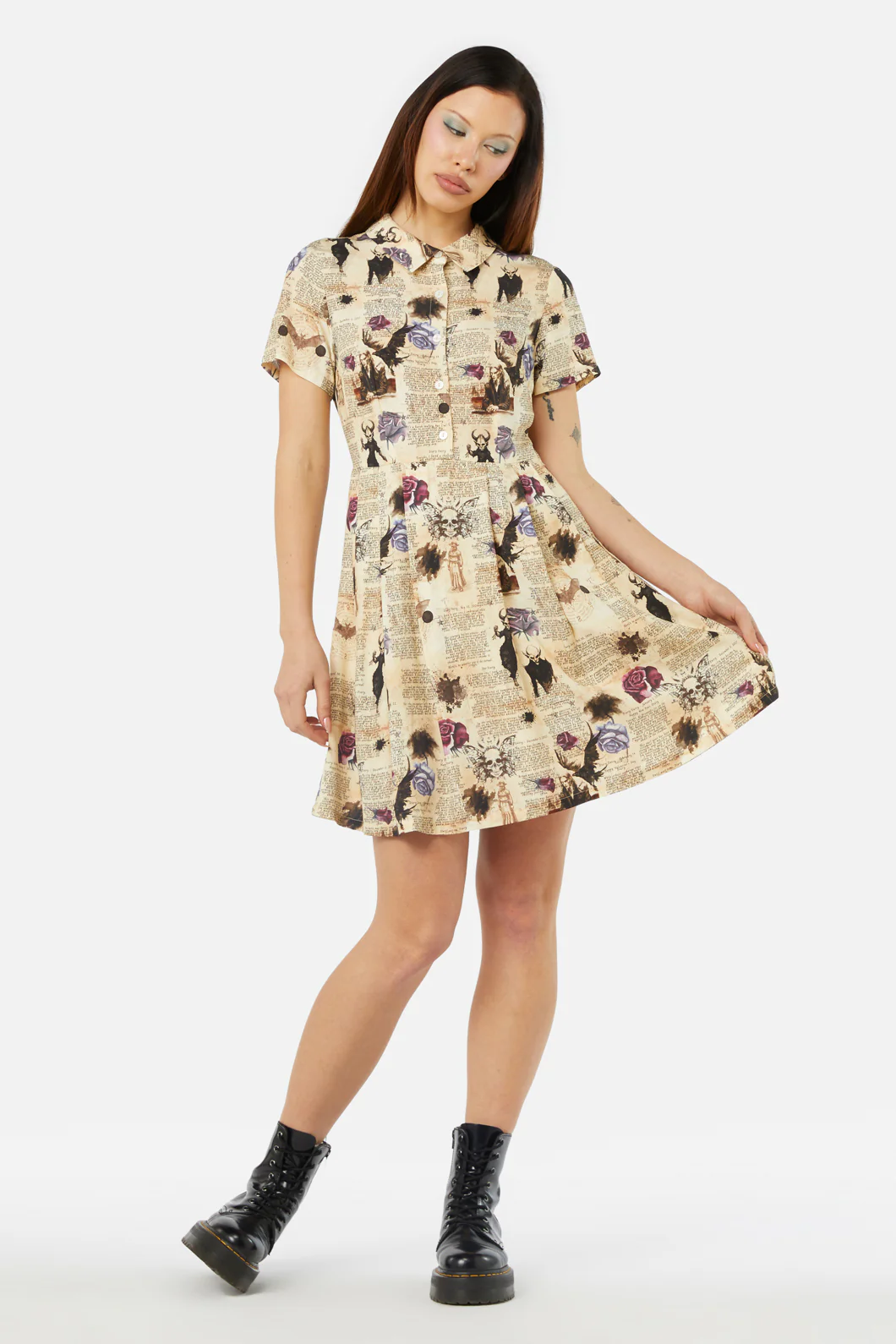 Ruled Journal Dress