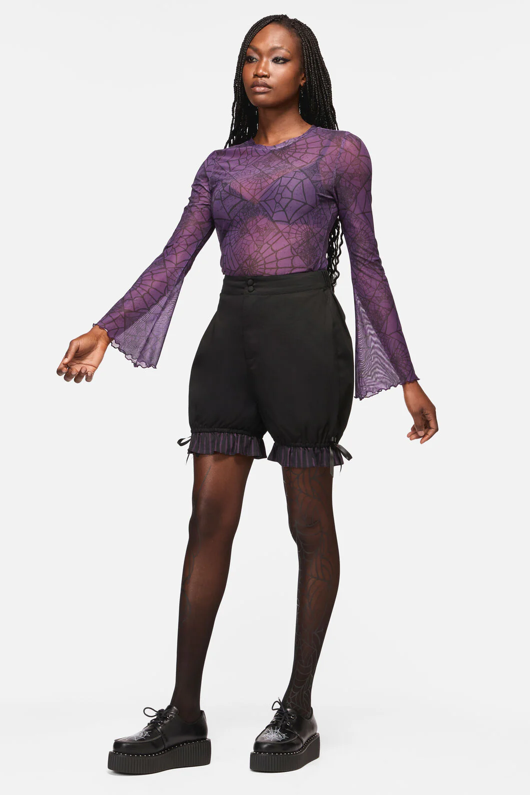 Sabrina Goth Bloomer Short - Image 2