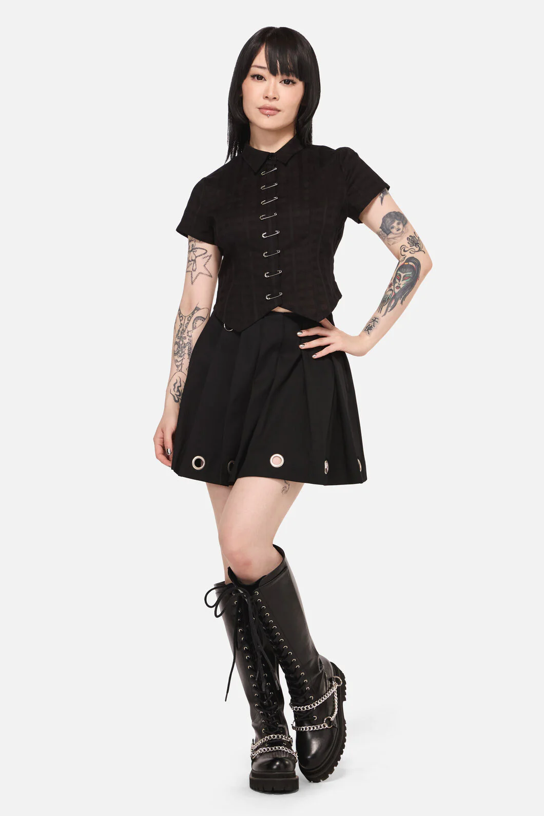 Safety First Goth Blouse - Image 4