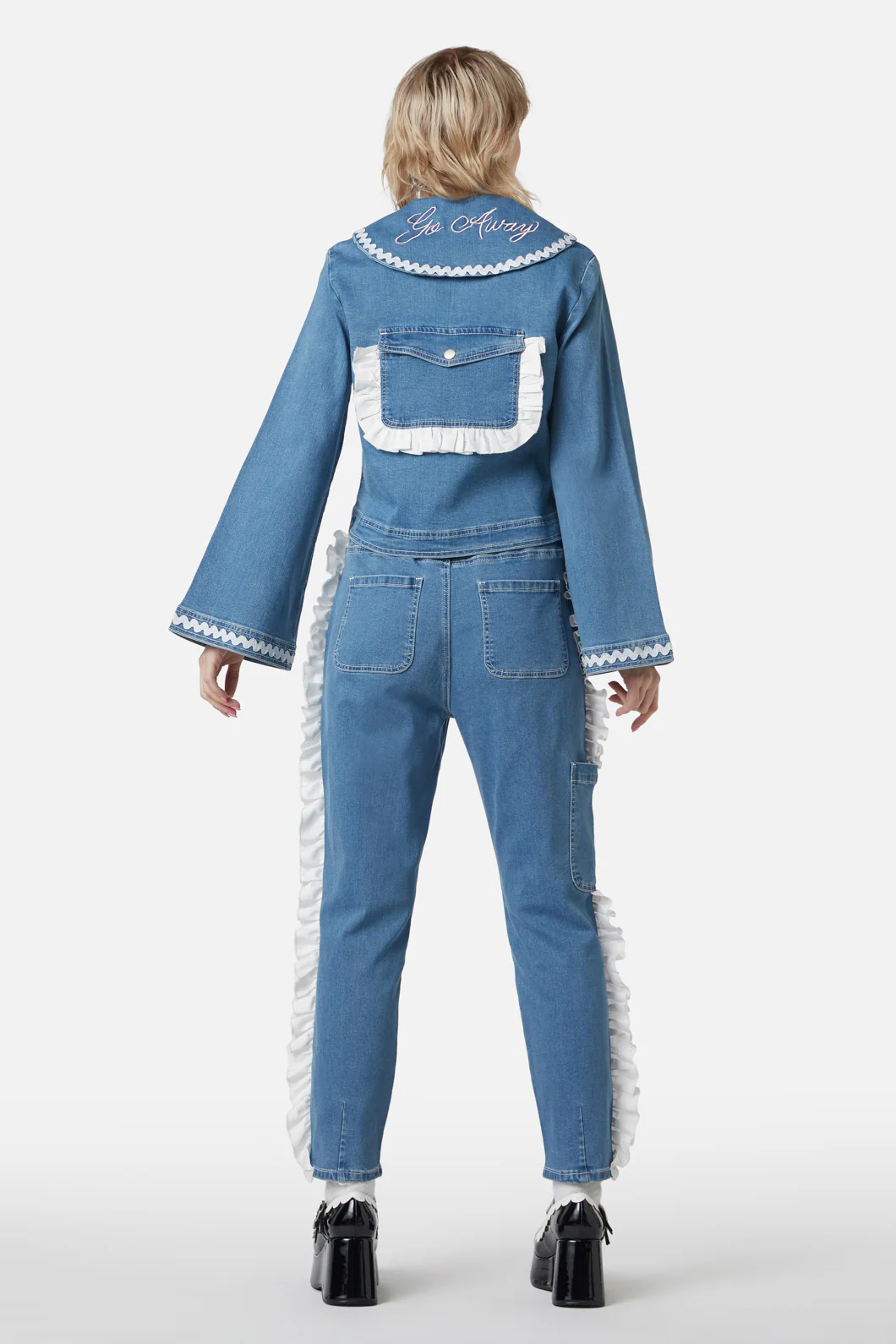 Sailor Teddy Denim Jacket - Image 4