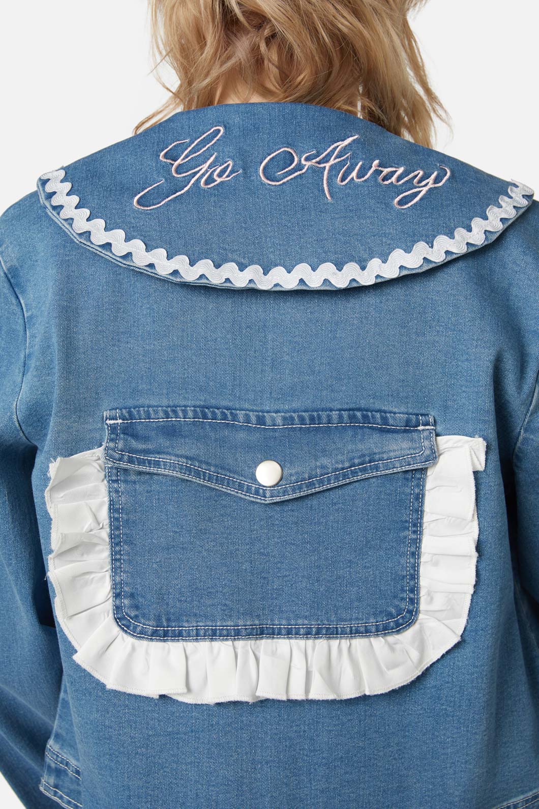 Sailor Teddy Denim Jacket - Image 5