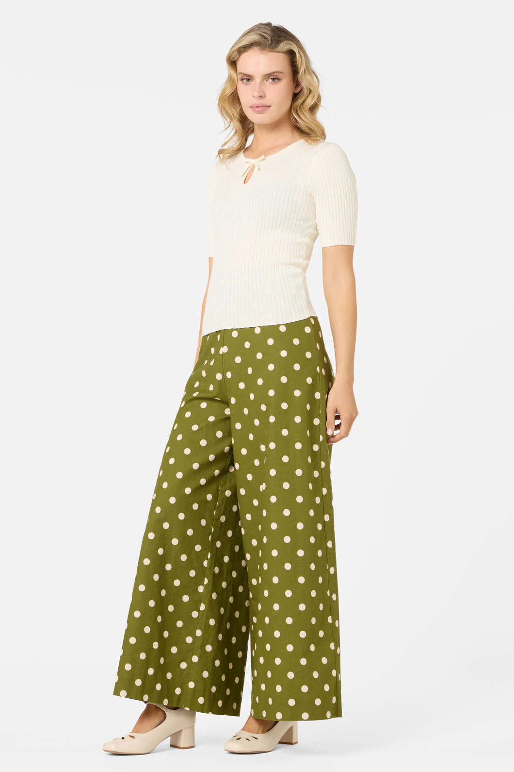 Sara Bow Knit Top - Image 10