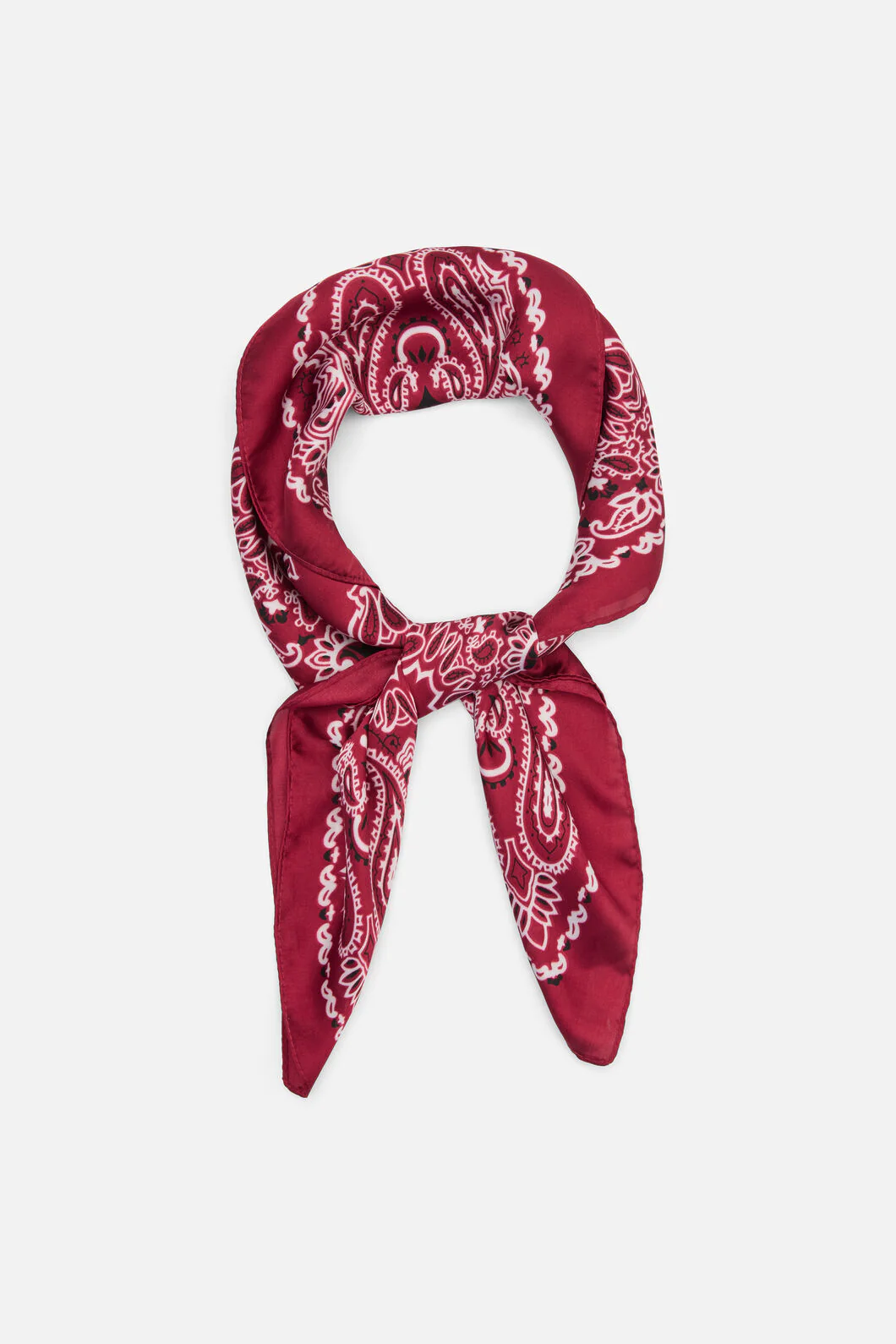 Satin Bandana Scarf - Image 4