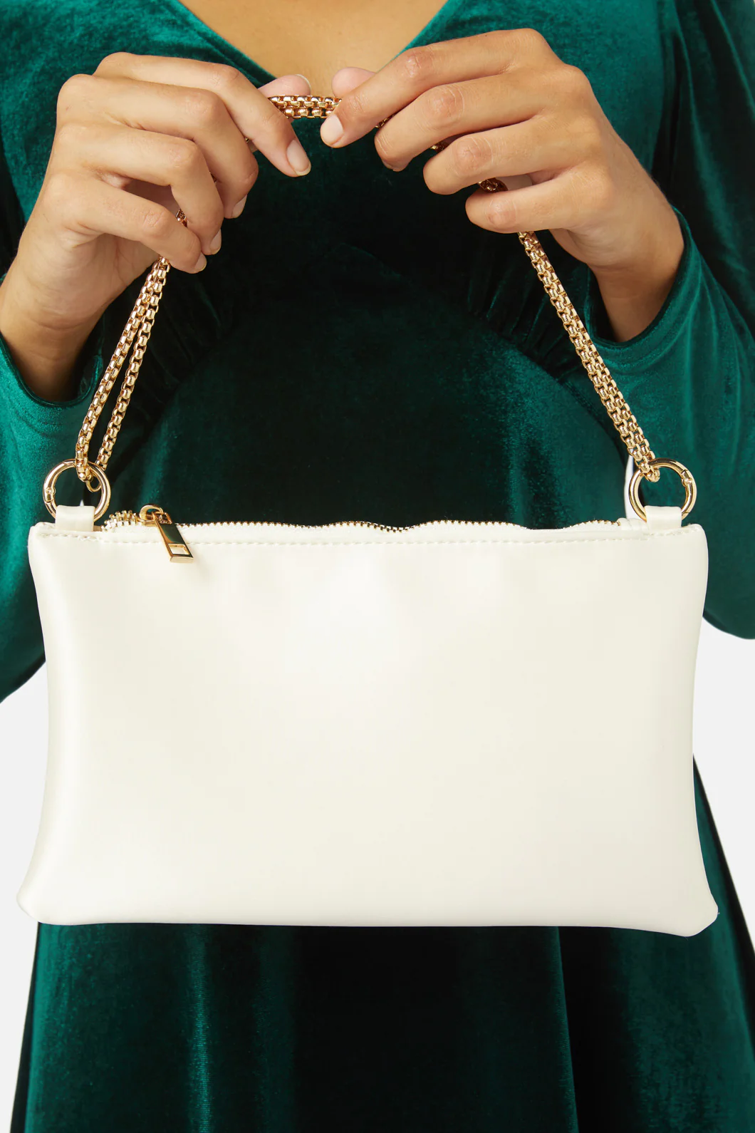 Satin Clutch Bag - Image 3