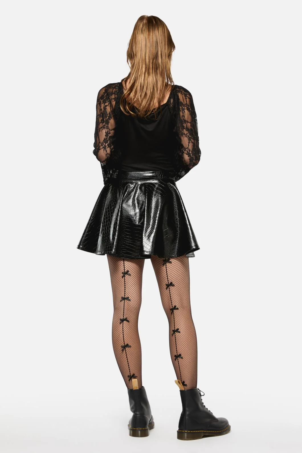 Scales PU Circle Skirt - Image 4