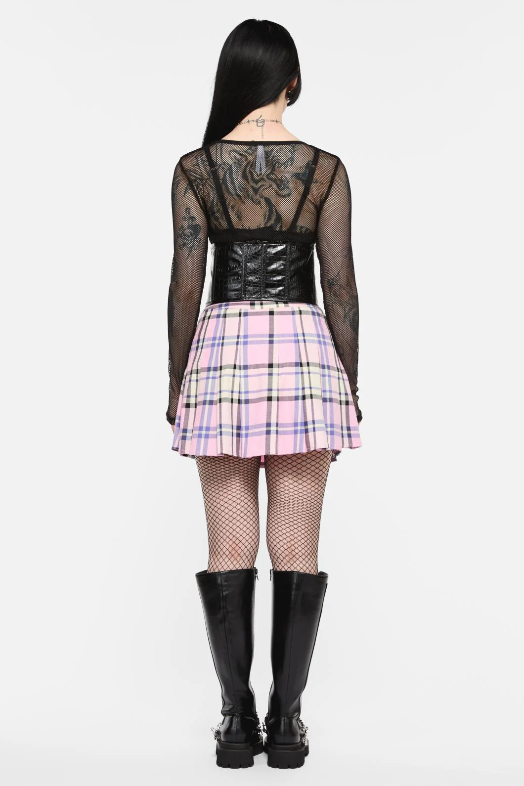 Scales PU Underbust Corset - Image 11