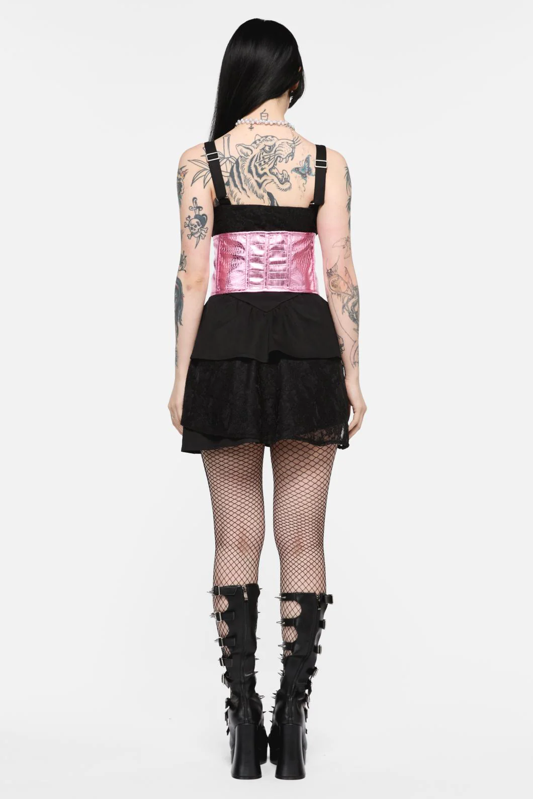 Scales PU Underbust Corset - Image 4