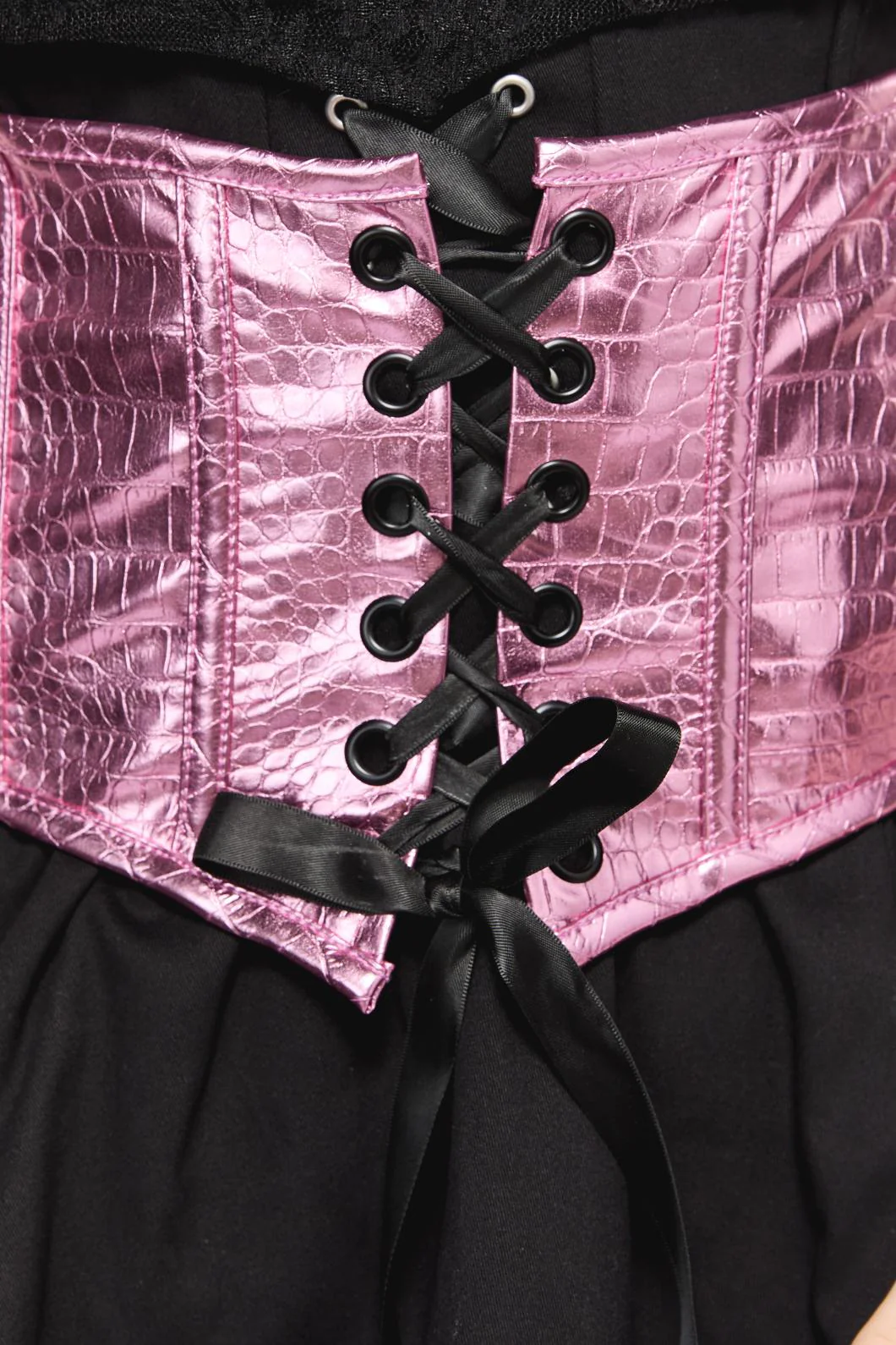 Scales PU Underbust Corset - Image 5