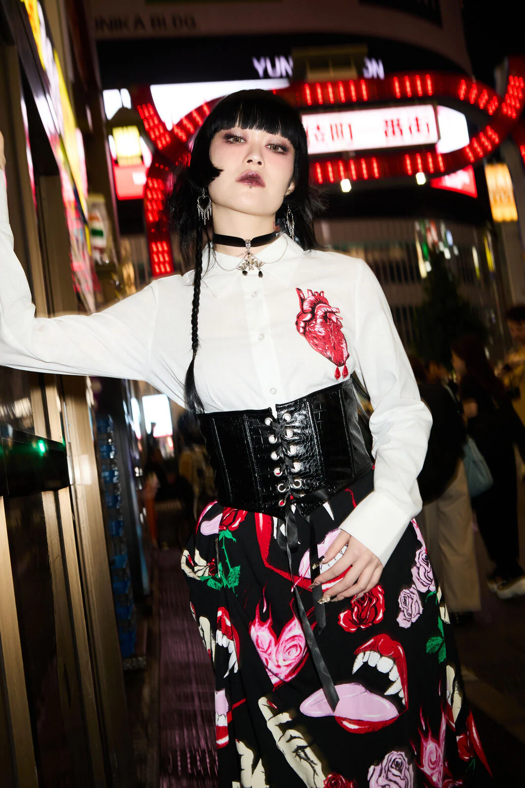 Scales PU Underbust Corset - Image 6