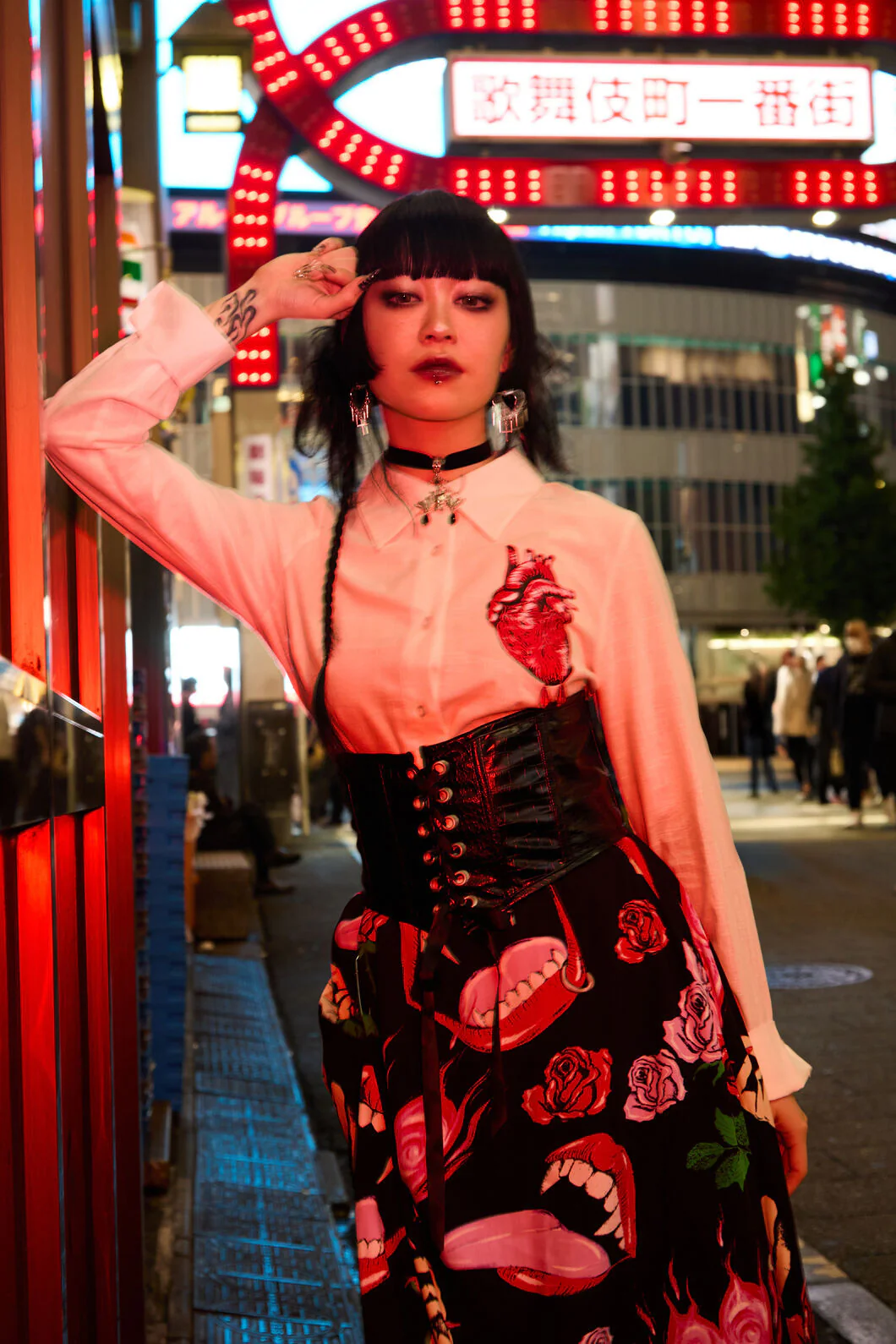 Scales PU Underbust Corset - Image 7