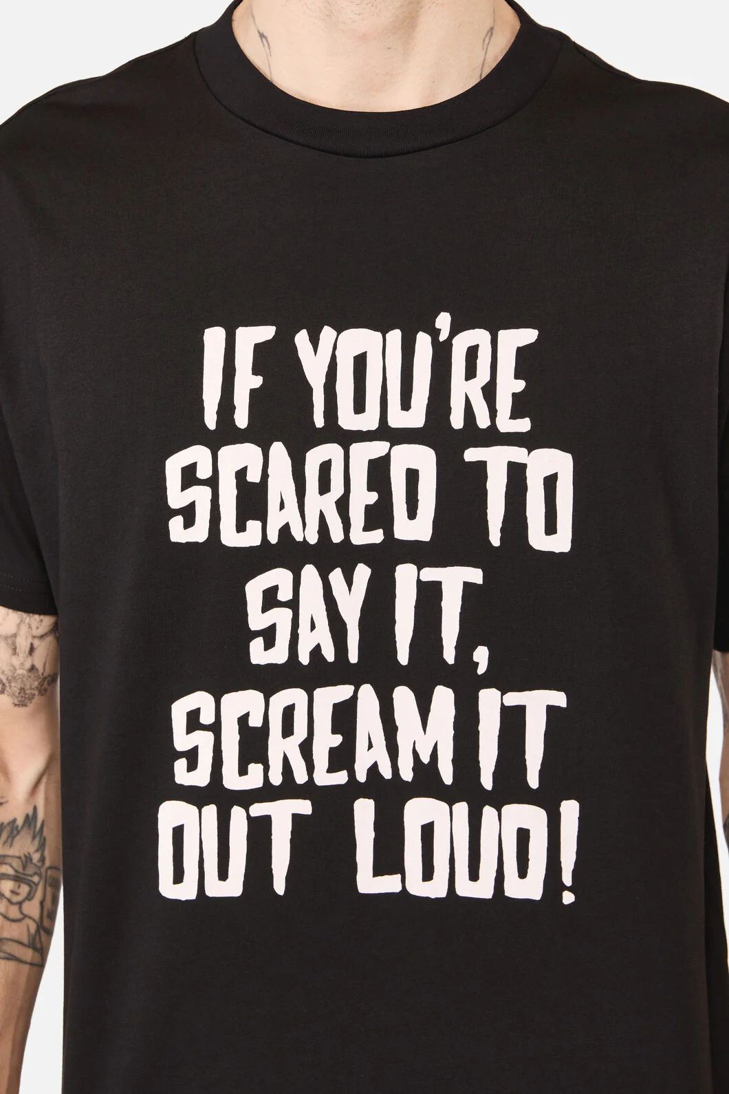 Scared Unisex Tee - Image 4