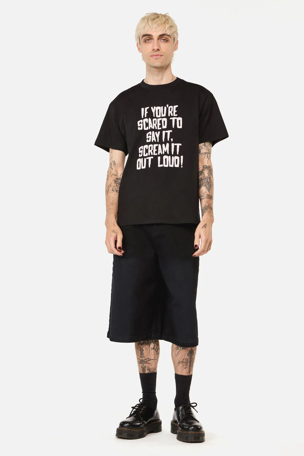 Scared Unisex Tee - Image 5