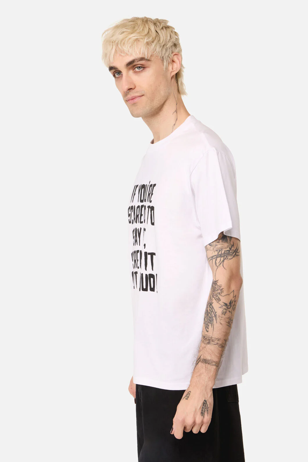 Scared Unisex Tee - Image 7