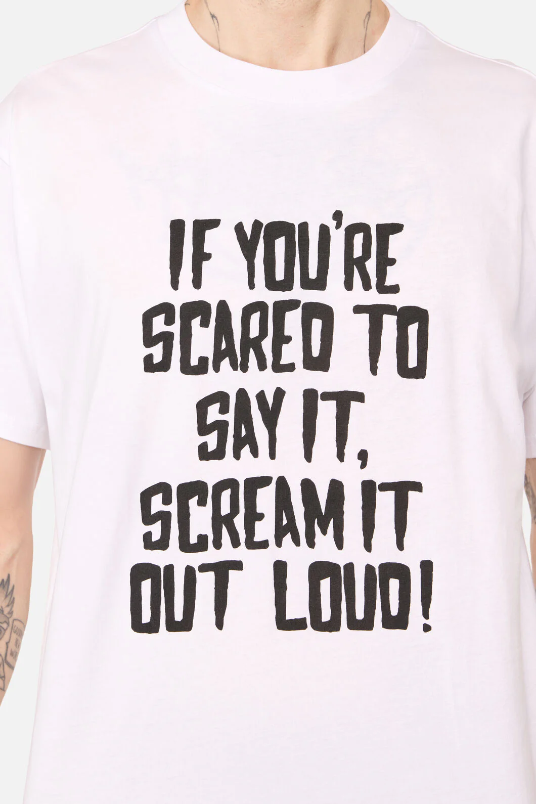 Scared Unisex Tee - Image 9