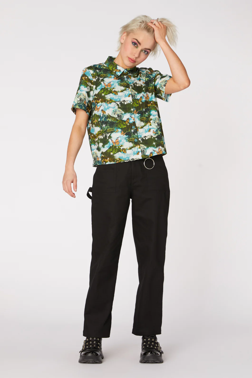 Scenic Cotton Blouse - Image 2