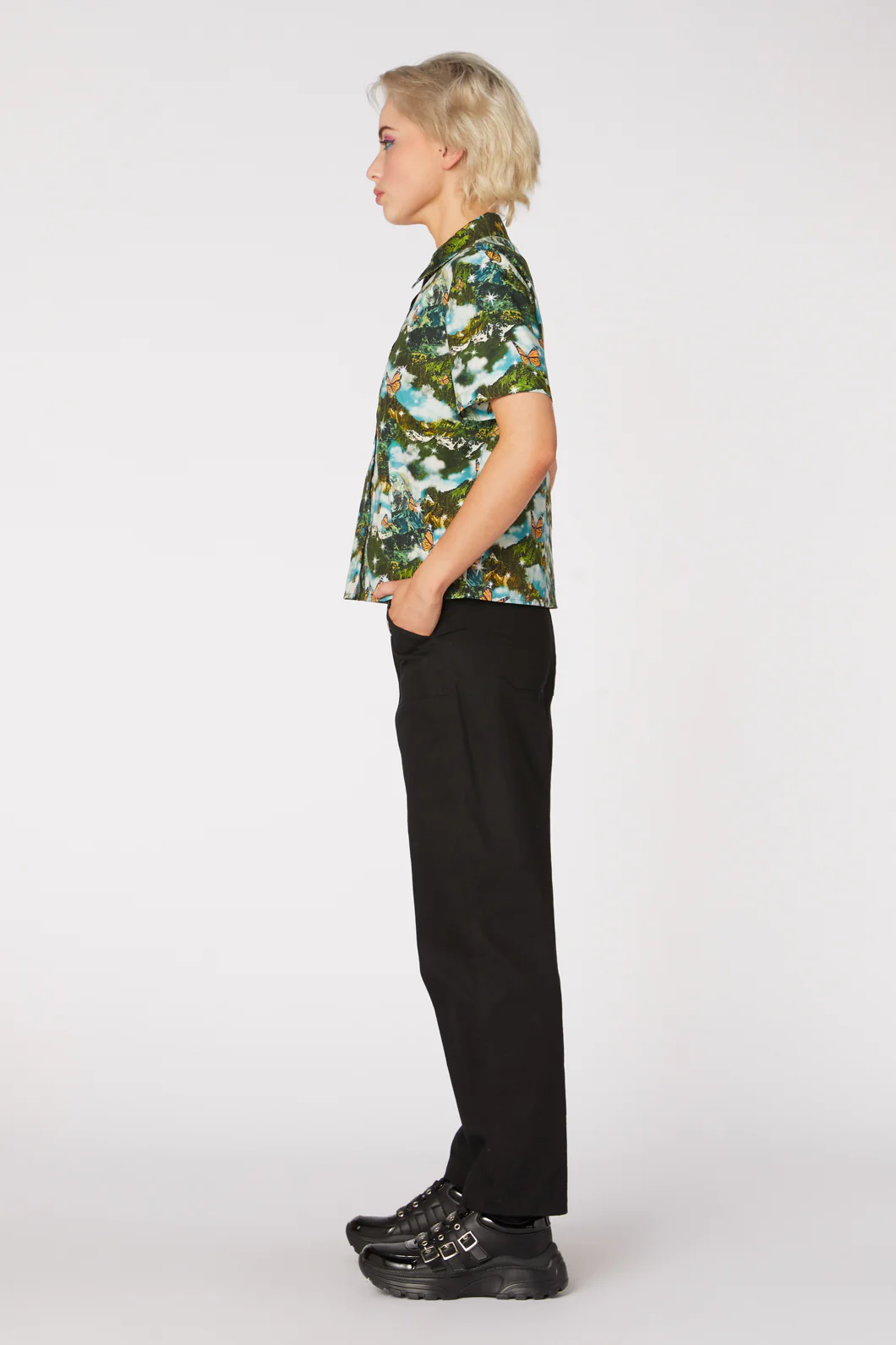 Scenic Cotton Blouse - Image 3