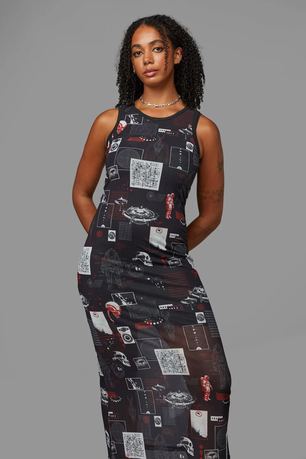 Schematics Dress - Image 6