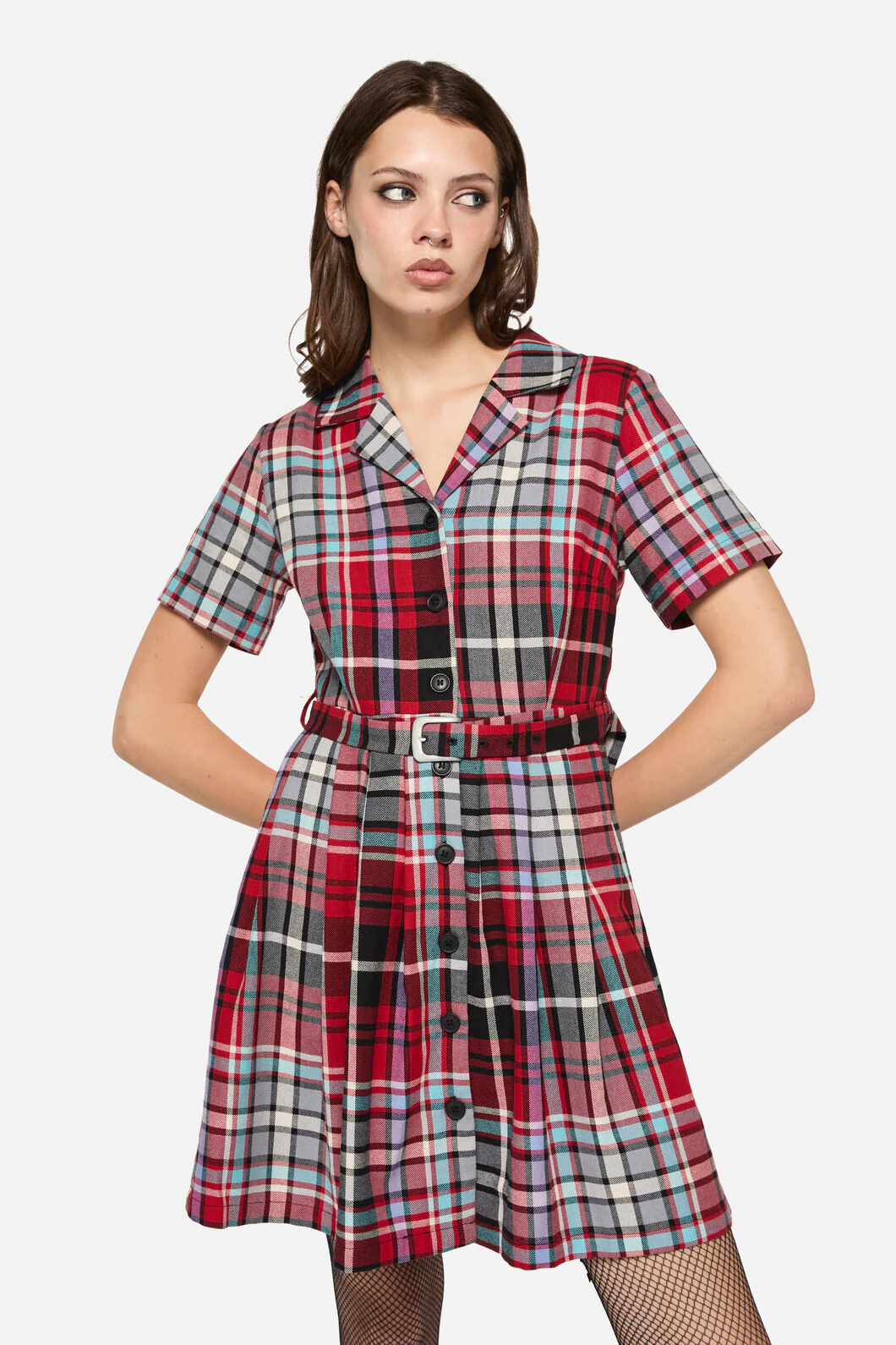 Scorpion Tartan Dress - Image 2