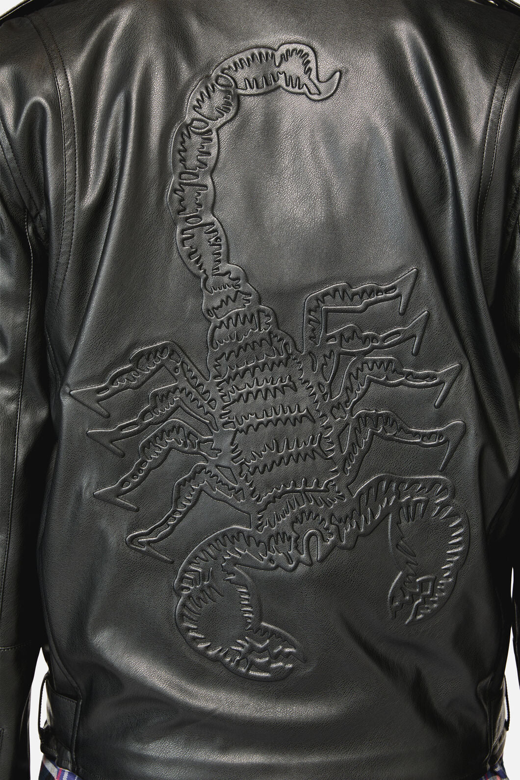 Scorpion Embossed PU Jacket - Image 6