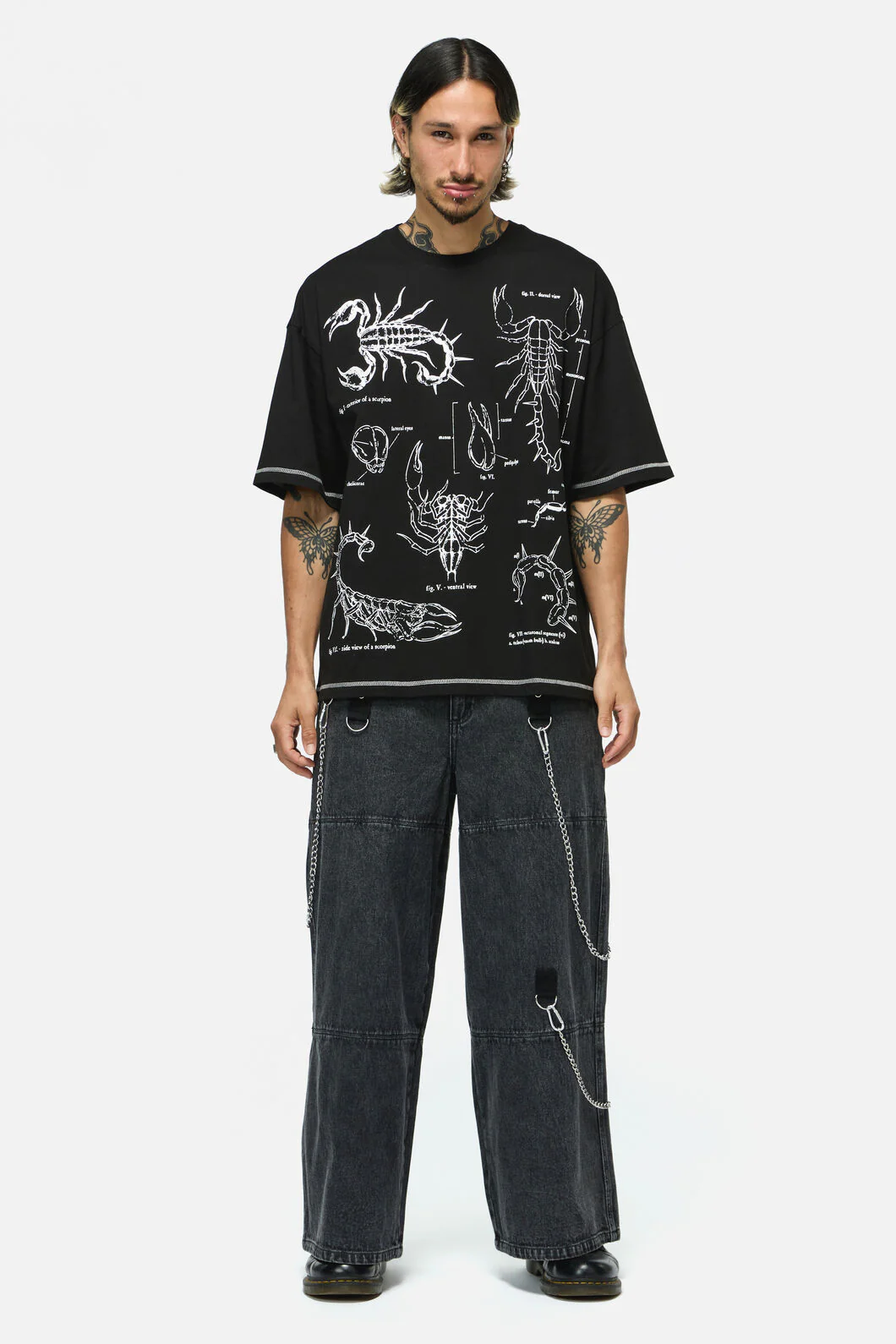 Scorpius Goth Unisex Tee - Image 9