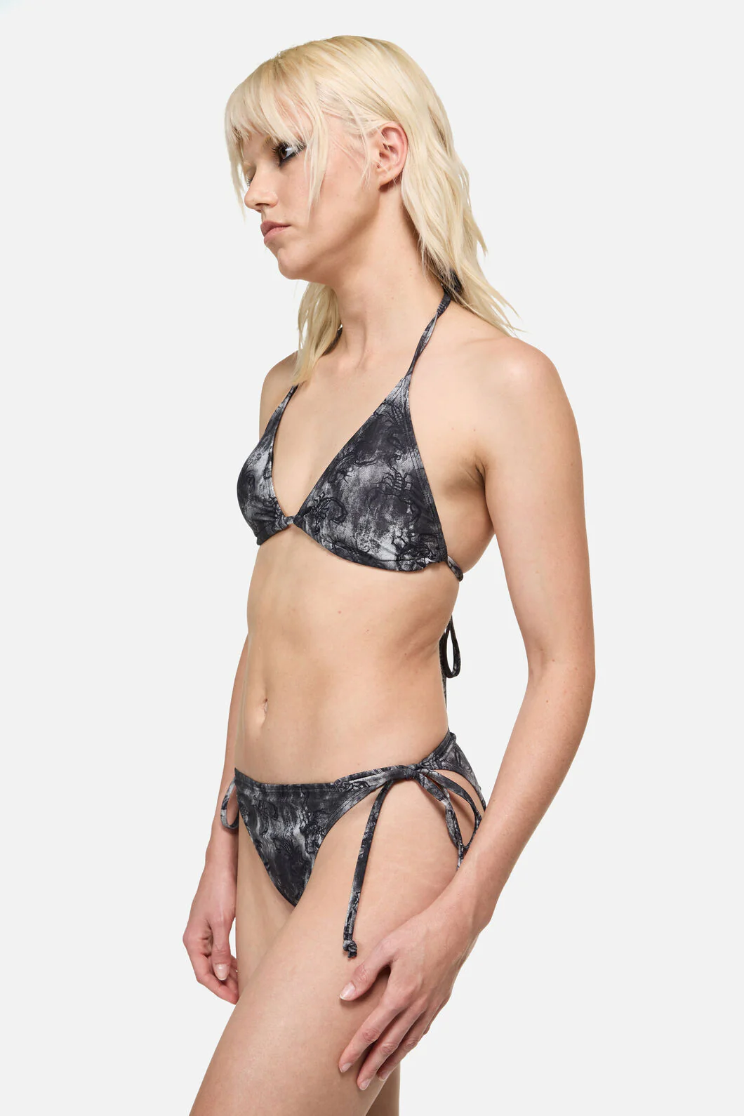 Scorpius Print Bikini Top - Image 3