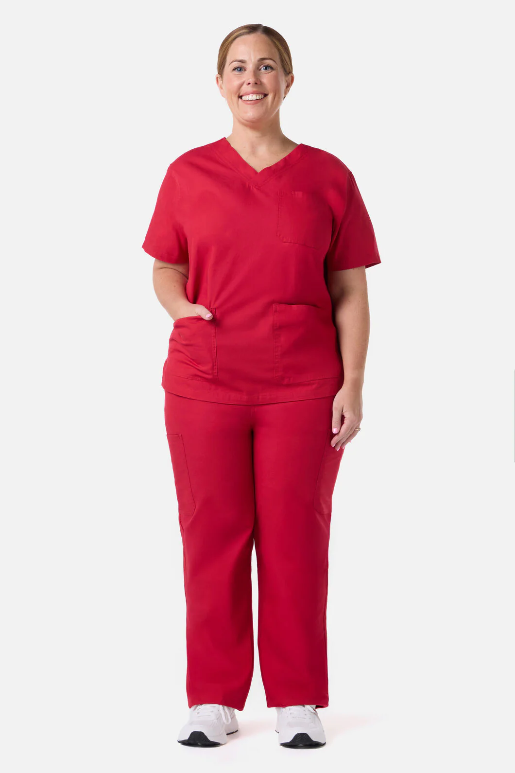 Scrubs with love Red Scrub Set