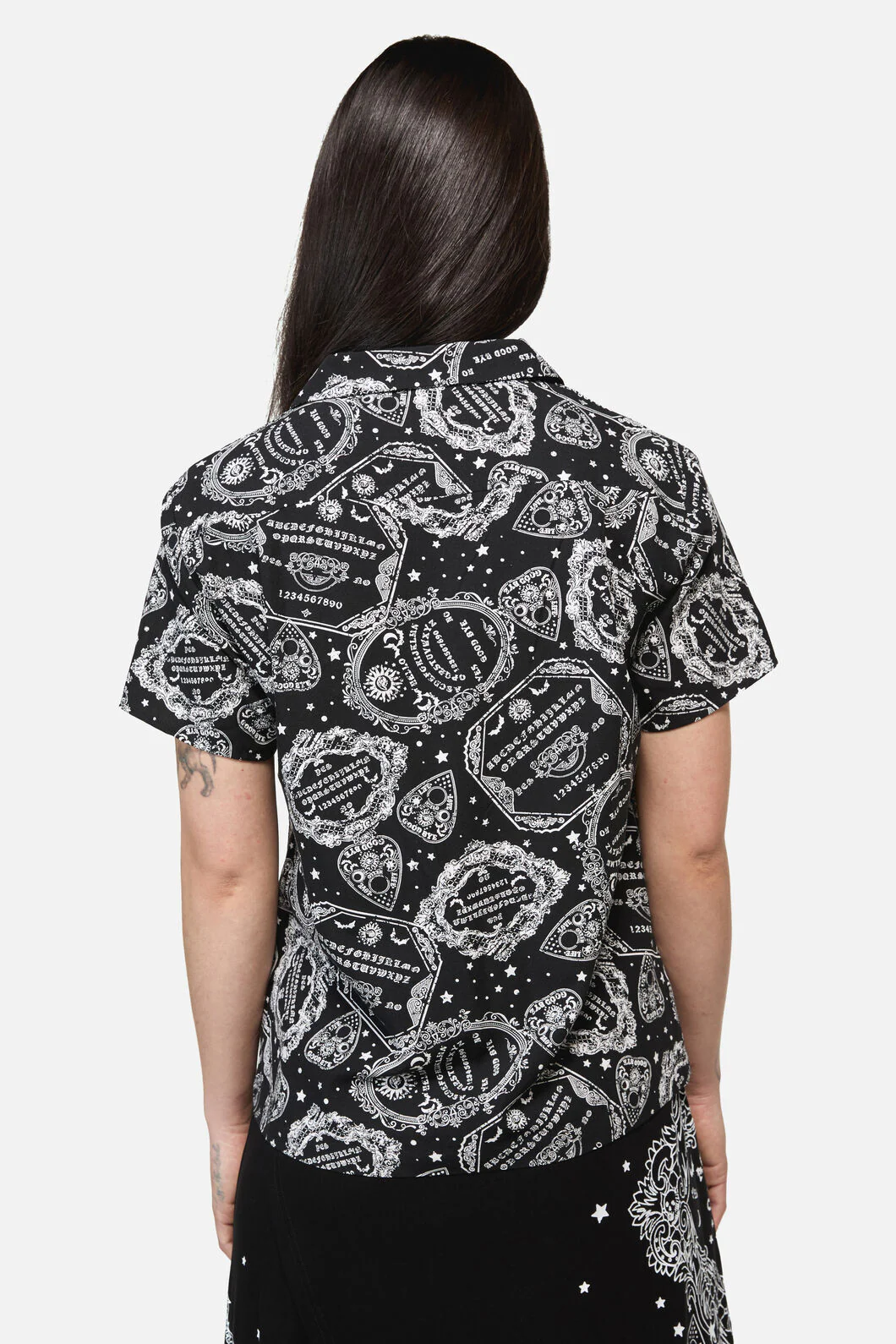 Séance Goth Print Blouse - Image 3
