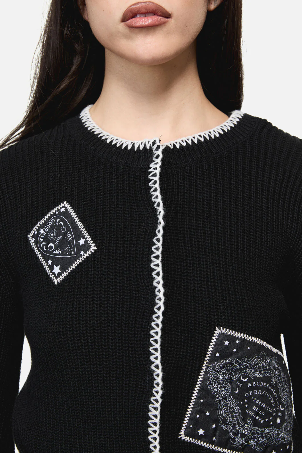 Séance Patch Goth Cardigan - Image 5