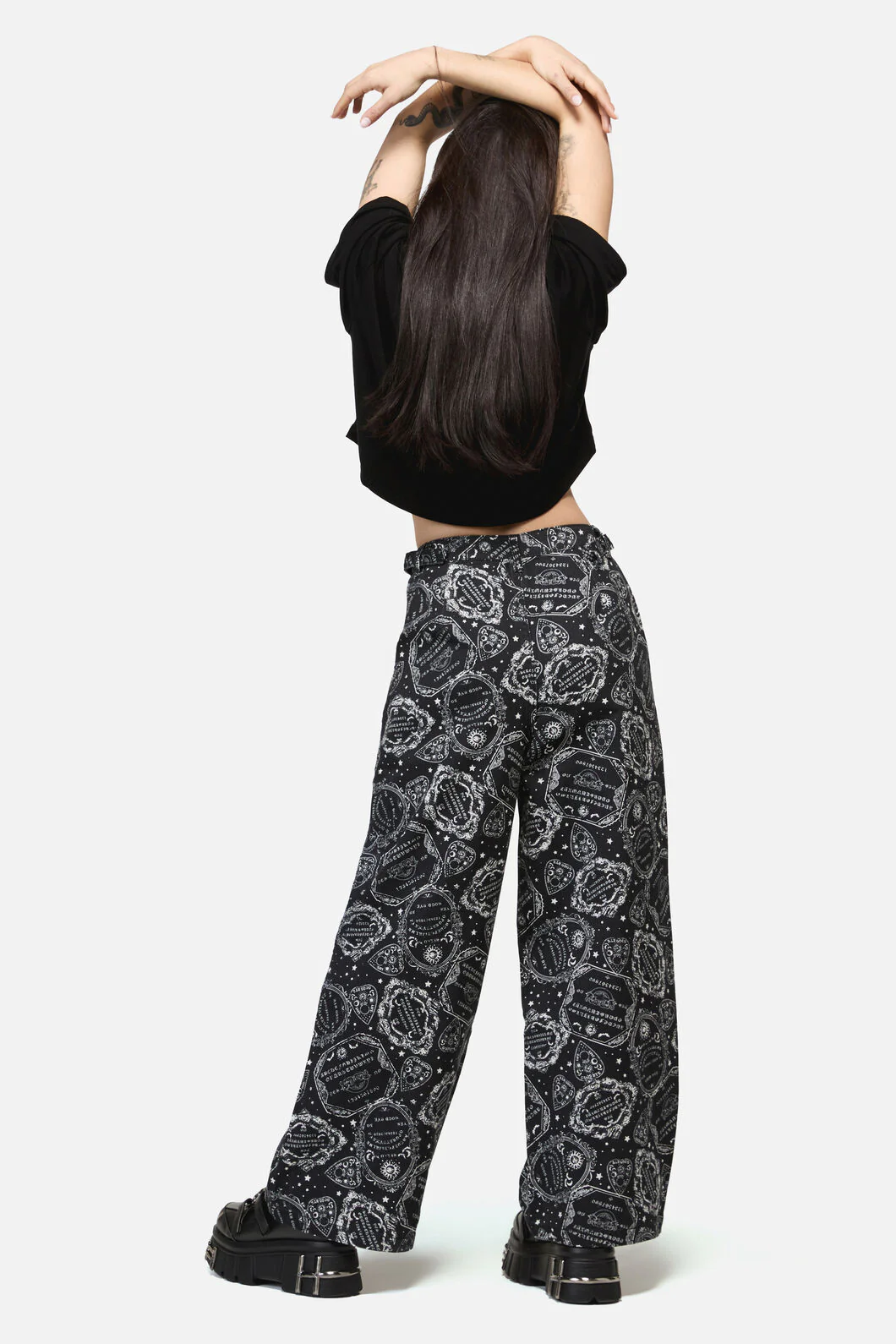 Séance Print Goth Relaxed Jean - Image 3