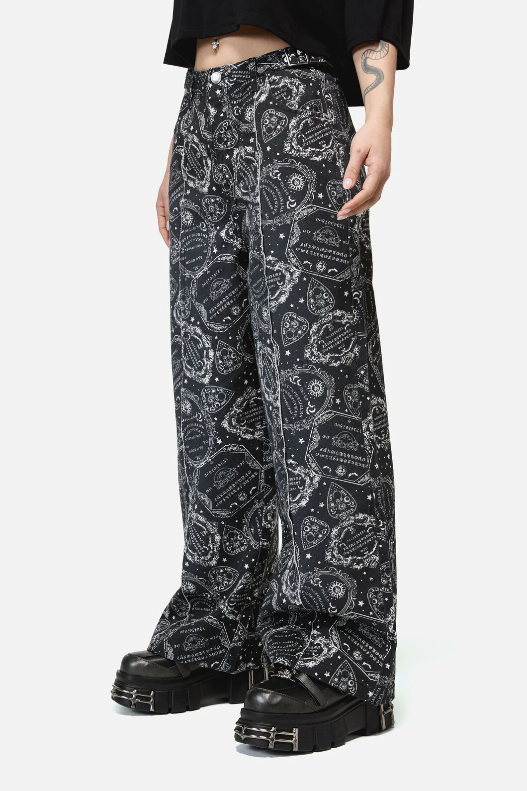 Séance Print Goth Relaxed Jean - Image 4