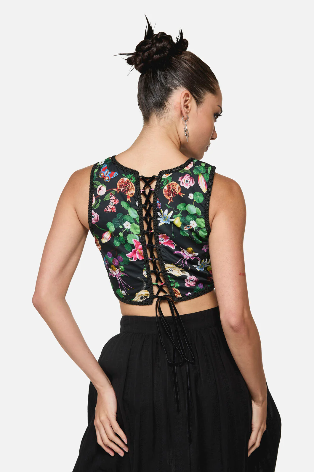 See No Evil Print Corset - Image 3