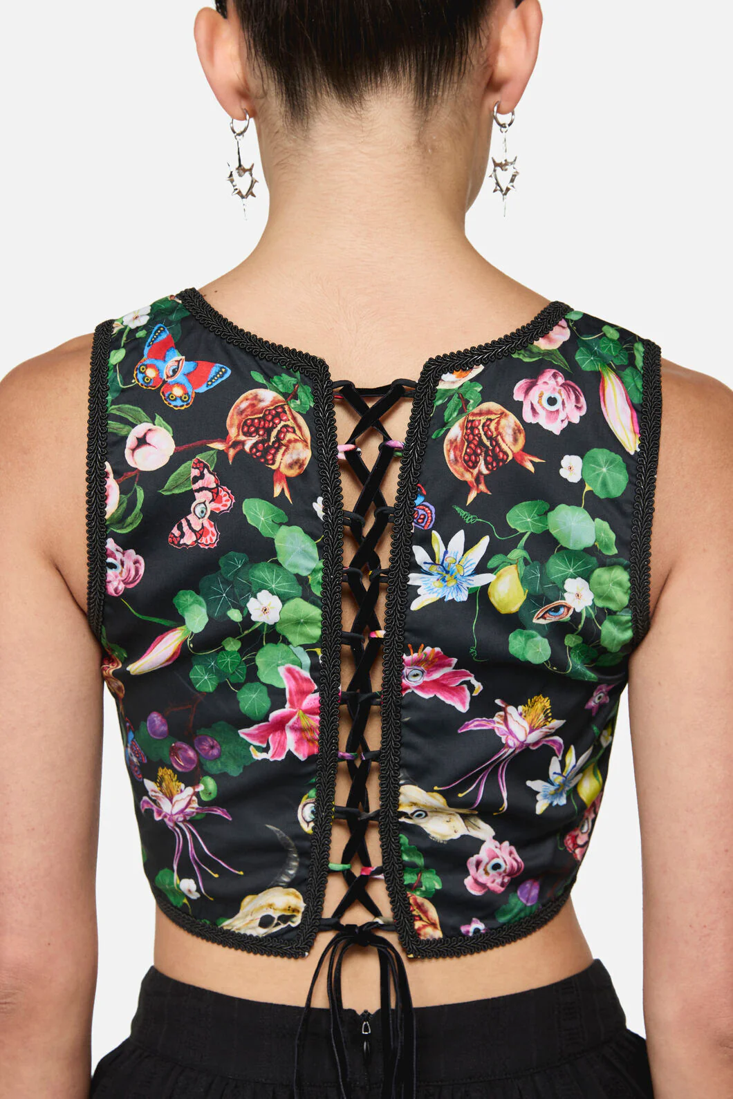 See No Evil Print Corset - Image 6