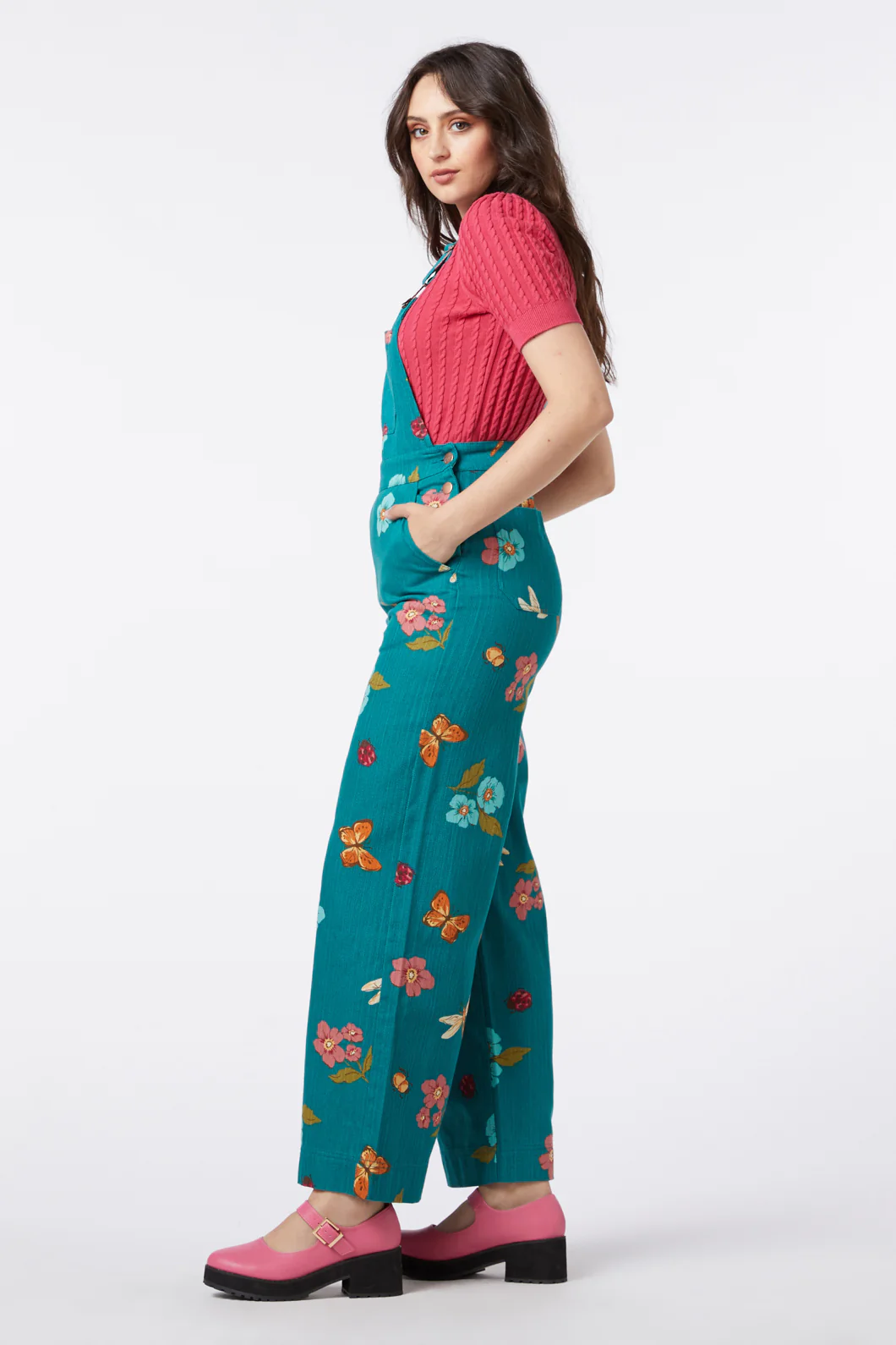 Serena Flora Overalls - Image 5