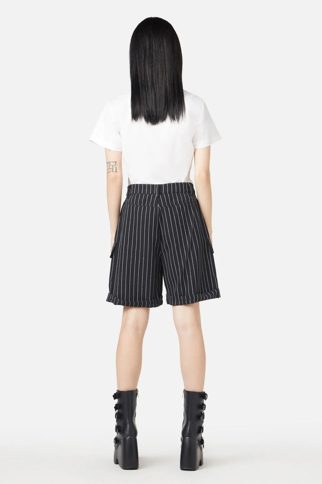 Sew Much Fun Stripe Shorts - Image 2