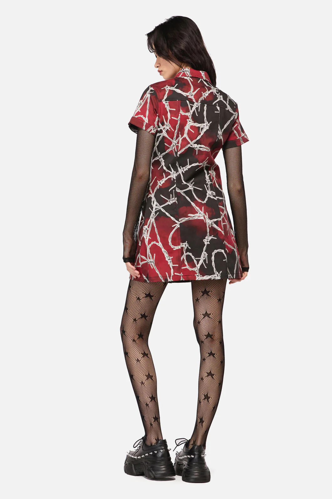 Sharp Hearted Mini Dress - Image 4