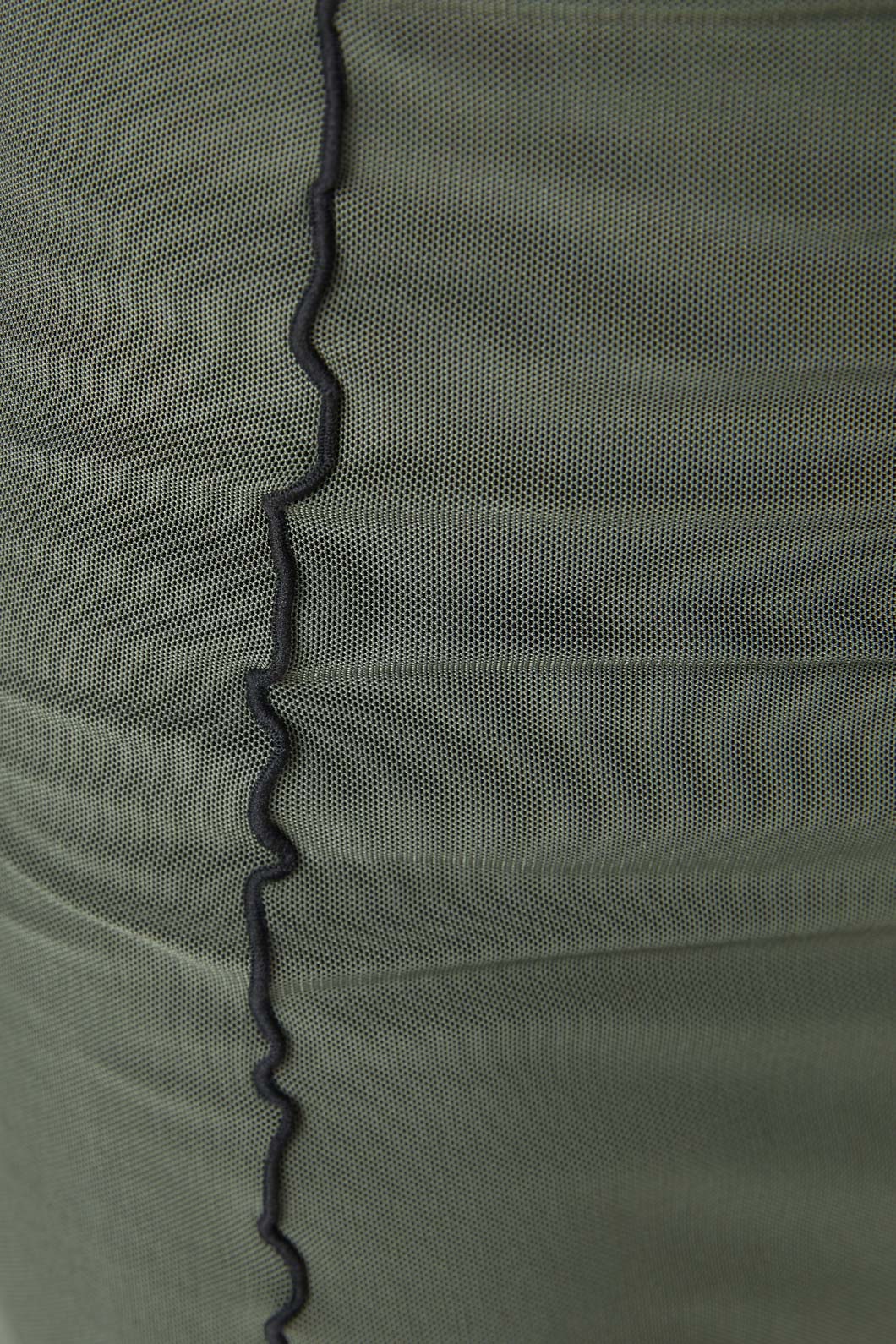 Sheer Mesh Jersey Skort - Image 4